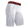 Pantalones cortos deportivos ajustados para hombres, verano, secado rápido, fitness, correr, estiramiento, entrenamiento de baloncesto, pantalones de cinco puntos