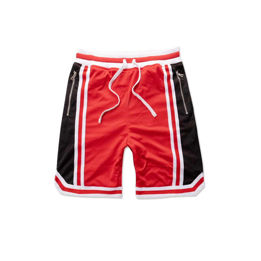 Nuevos pantalones cortos deportivos de malla para hombres, deportes, ocio, delgados, entrenamiento al aire libre, baloncesto, pantalones cortos para correr