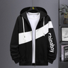 Custom Large 2021 Venta caliente Nuevo suéter Moda deportiva Chaqueta de costura Chaqueta con capucha Ropa deportiva suelta