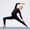 Leggings de yoga para mujer, entrenamiento personalizado, talla grande, cintura alta sin costuras, acanalado, estampado de logotipo, mallas de gimnasio con bolsillos
