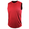 Camiseta sin mangas para correr, bádminton, fútbol, ​​baloncesto, fitness, deportes, secado rápido, camiseta transpirable