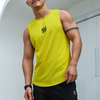 Personaliza Chaleco sin mangas grande de alta calidad para hombres, deportes de secado rápido, camiseta suelta de manga corta, ropa deportiva de la marca Tide, ropa de entrenamiento de baloncesto de talla grande