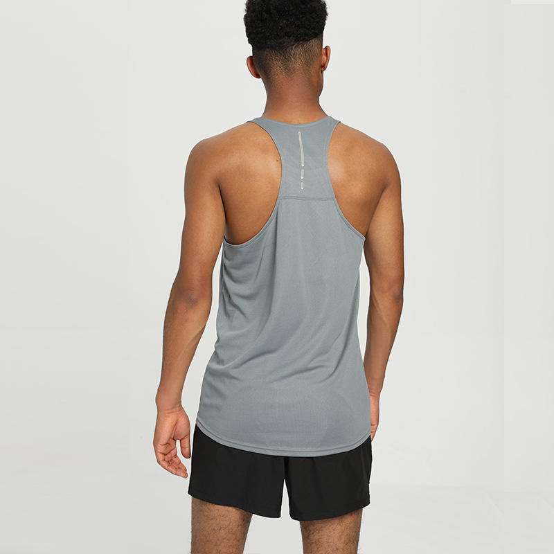 Chaleco deportivo de secado rápido para correr maratón para hombre, camiseta sin mangas ligera y transpirable para ocio y fitness