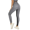 Leggings de yoga con estampado animal de leopardo negro para mujer, conjunto al por mayor personalizado de 20 envío gratis, gimnasio, deportes, entrenamiento, sin costuras, estilo de año nuevo, legging