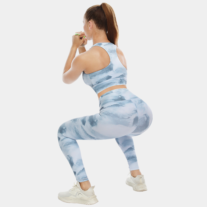 Conjuntos de yoga sin costuras para mujer, 2 piezas, camisetas deportivas personalizadas, cómodas, fitness, gimnasio, deportes, entrenamiento, cintura alta, control de abdomen, Leggings