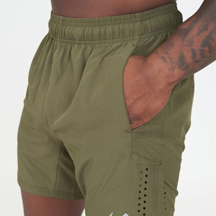 Pantalones de chándal de malla Pantalones cortos casuales para hombres Pantalones de entrenamiento deportivo para correr para hombres Pantalones de cinco puntos