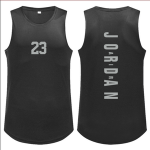 Chaleco sin mangas grande y camiseta de entrenamiento de secado rápido Chaleco de baloncesto para hombre Fitness Running